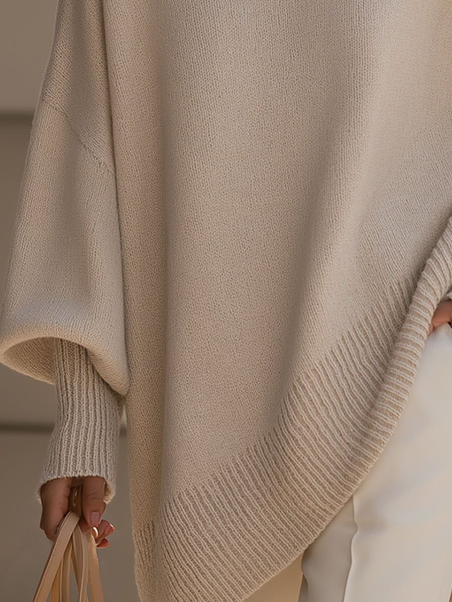Annete | Jersey Poncho Oversize