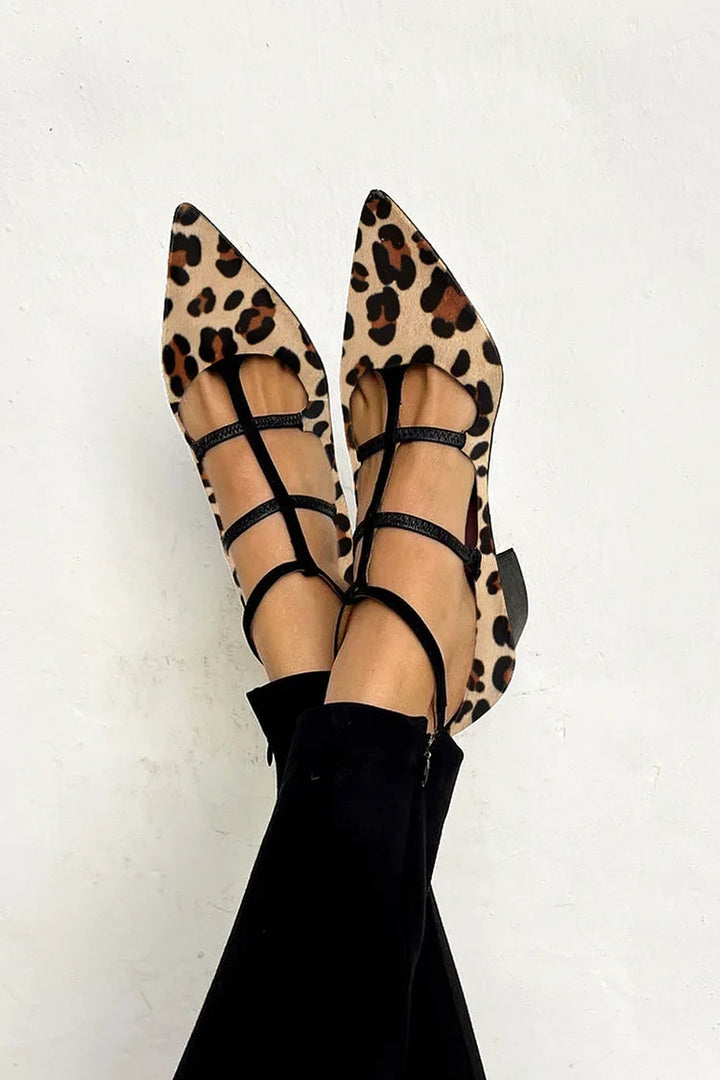 Bridget | Leoparda Josta Baleta Papēži