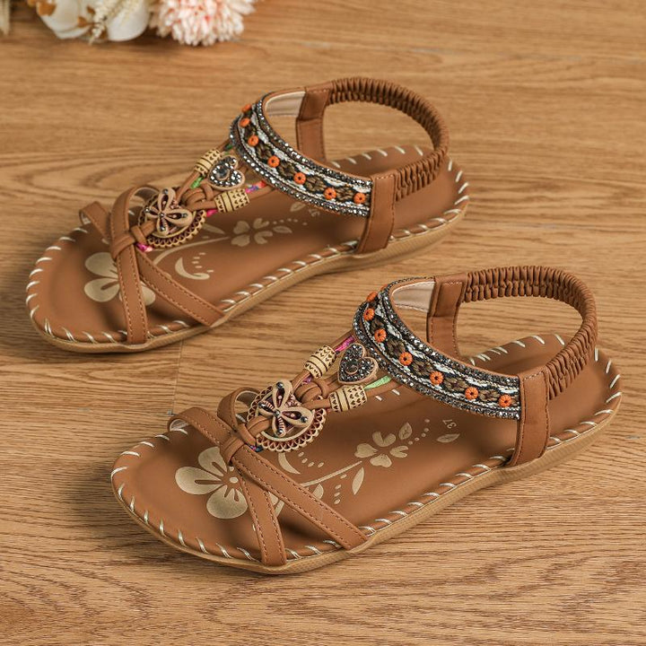 Lucía | Sandalias Estilo Ibiza Combinando Confort y Elegancia