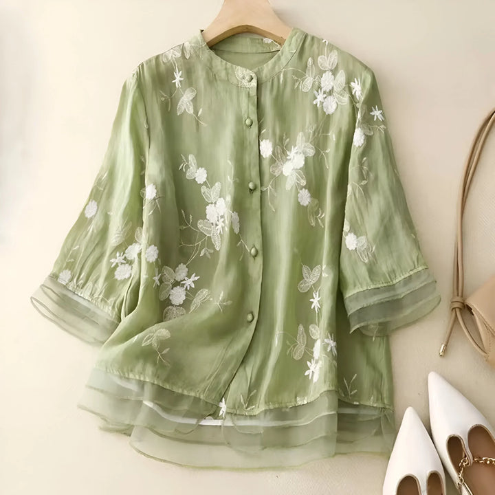 Giovanna - Blusa de algodón ligera
