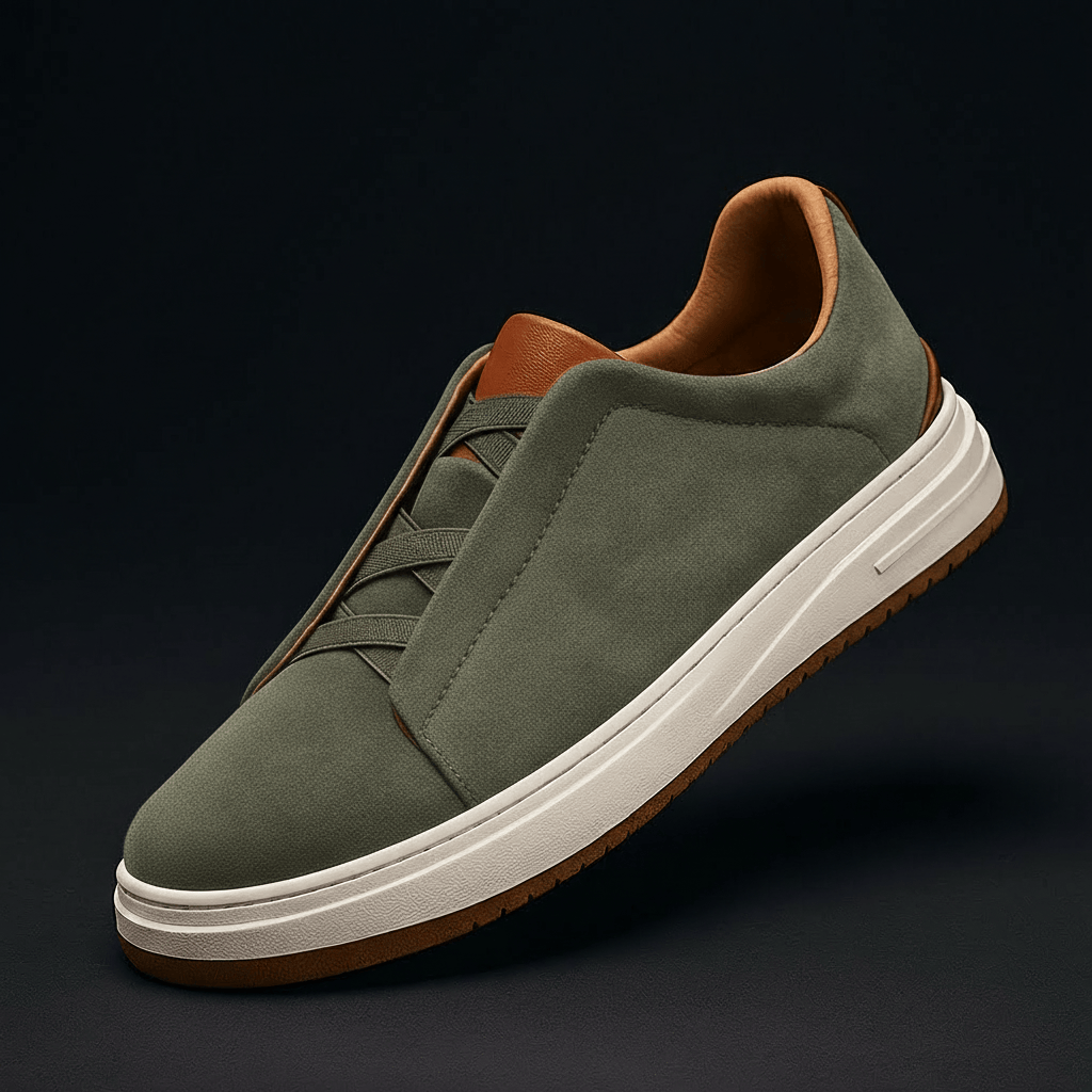 Sebastien | Izsmalcināts Zamšādas Sneakers