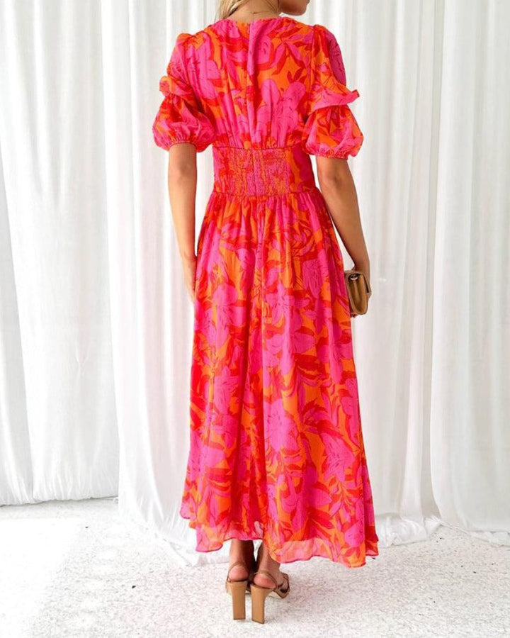 Anna | Robe Maxi Éclat Solaire (IEROBOTS LIMITĒTA!)