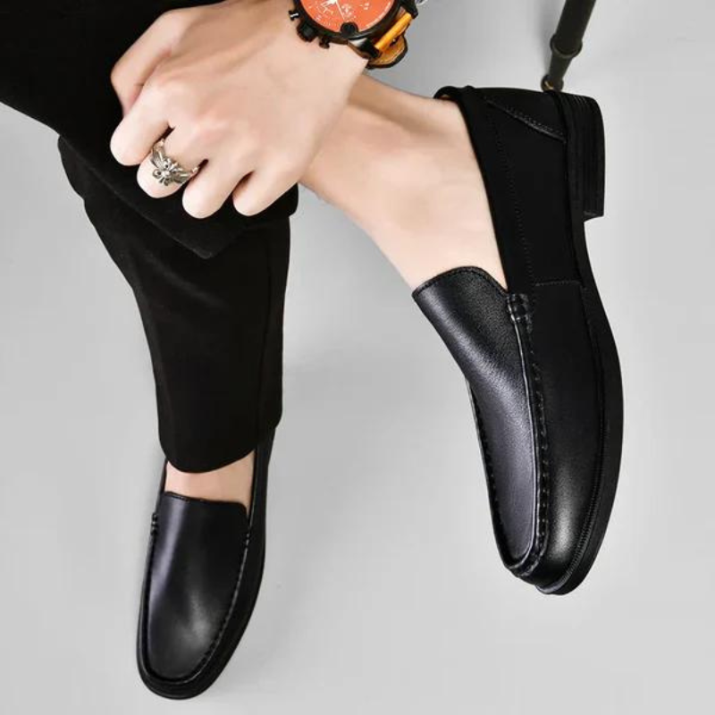 Eleganti ādas Loafers