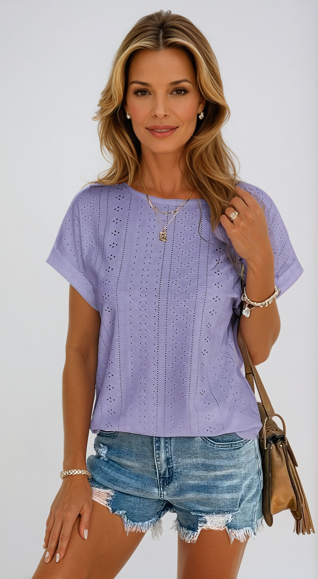 Becky™ | Top Casual con Ojal