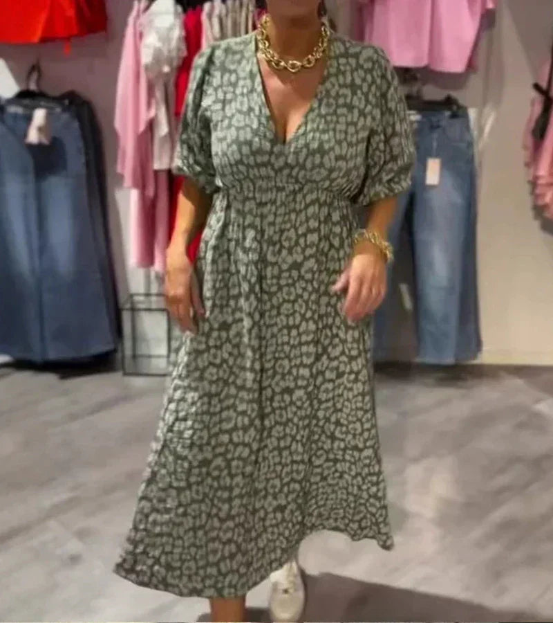 Mira – Kleita ar elegantu apdruku