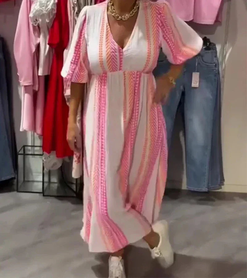 Mira – Kleita ar elegantu apdruku