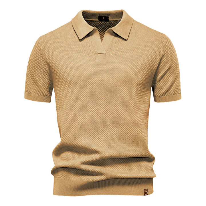 Andris - Strukturēts polo krekls