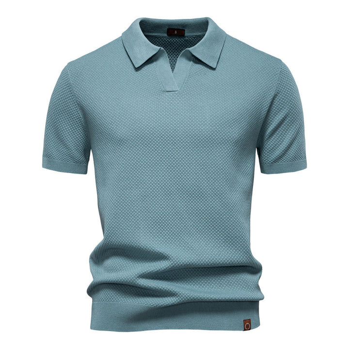 Andris - Strukturēts polo krekls
