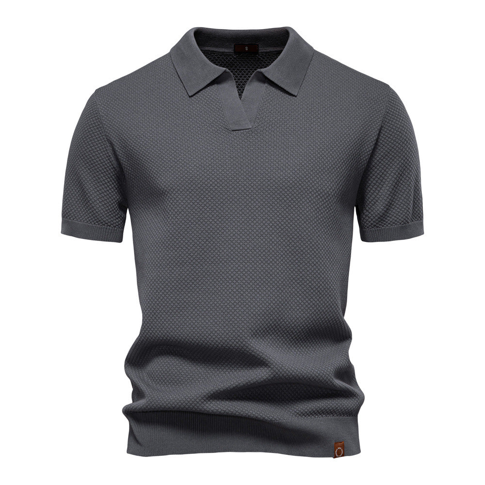 Andris - Strukturēts polo krekls