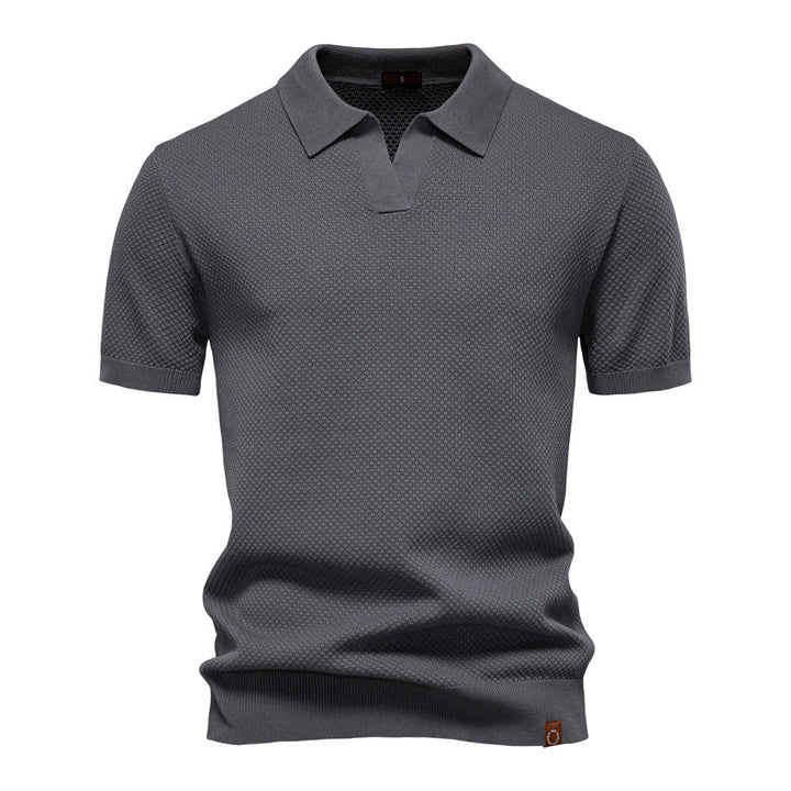 Andris - Strukturēts polo krekls