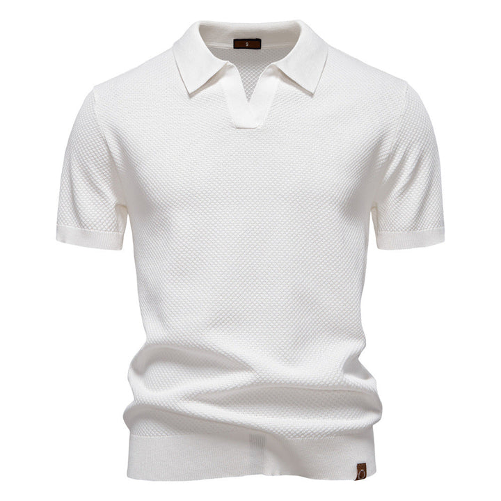 Andris - Strukturēts polo krekls