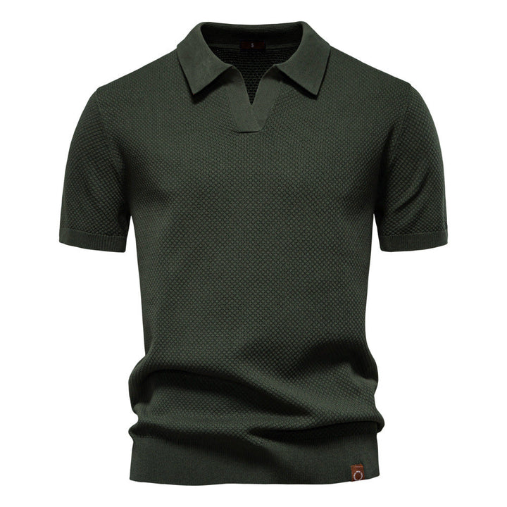 Andris - Strukturēts polo krekls