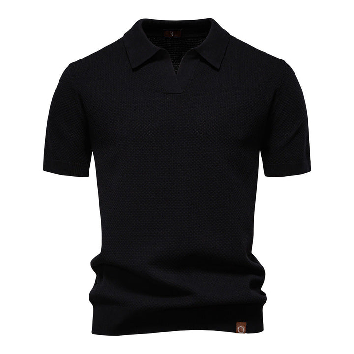 Andris - Strukturēts polo krekls