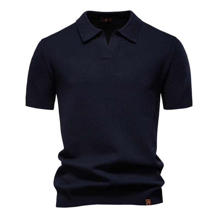 Andris - Strukturēts polo krekls