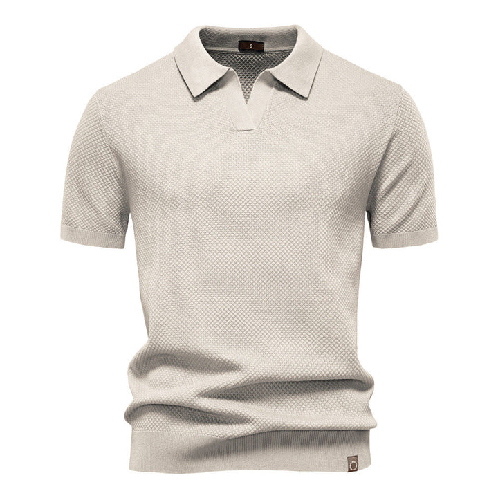 Andris - Strukturēts polo krekls