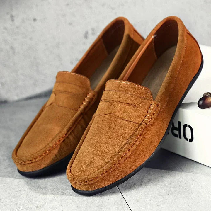 Lorenzo zamšādas Loafers