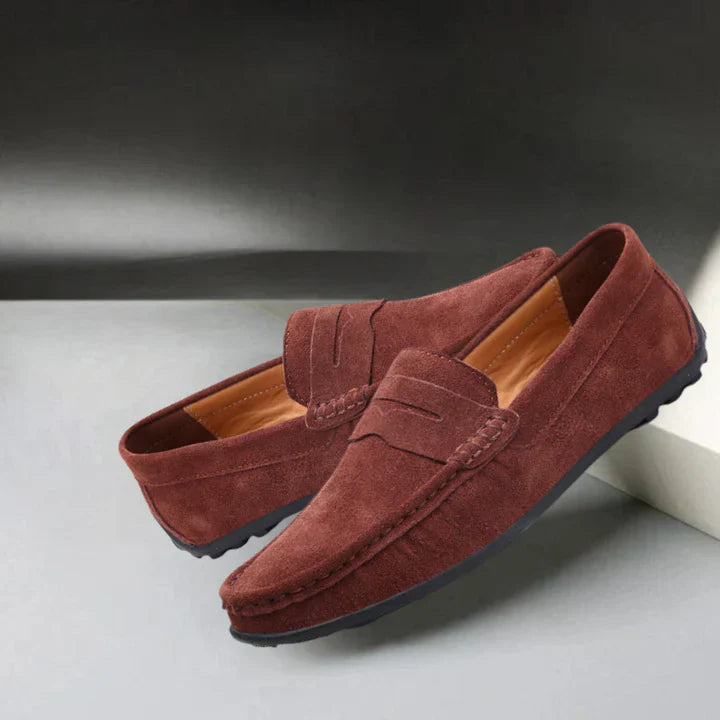 Lorenzo zamšādas Loafers
