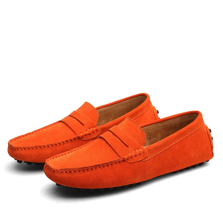 Ikdienas zamšādas loaferi