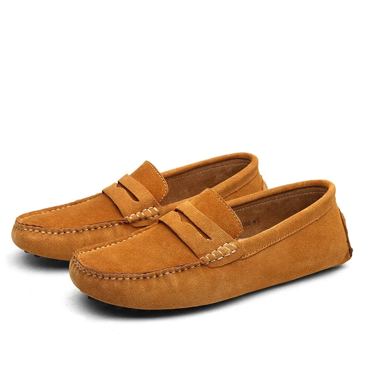 Ikdienas zamšādas loaferi
