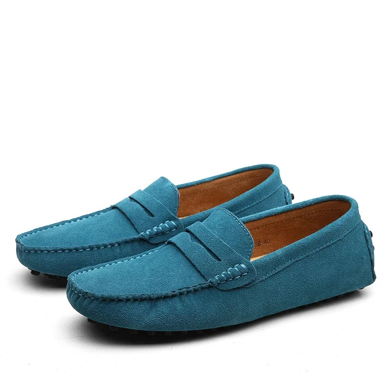 Ikdienas zamšādas loaferi