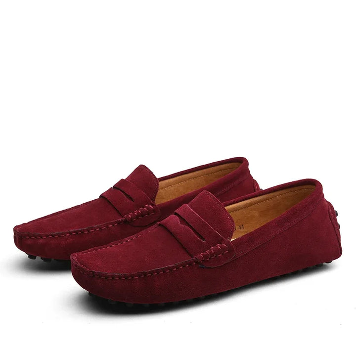Ikdienas zamšādas loaferi