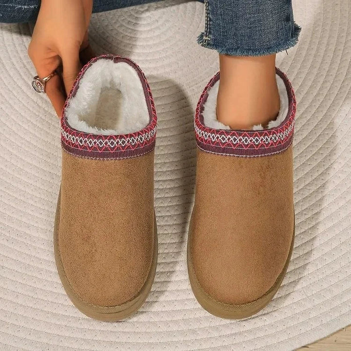 Luna | Botas femeninas calientes con forro de felpa
