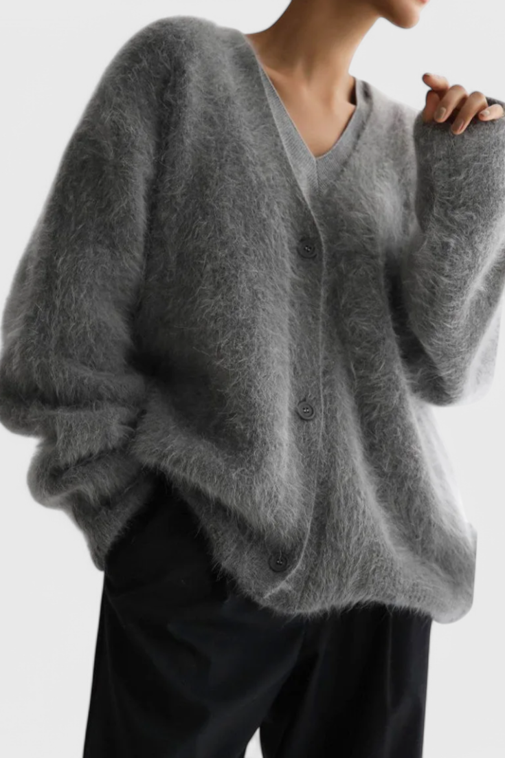 Daniela | Cardigan de Mezcla de Cachemira Suave