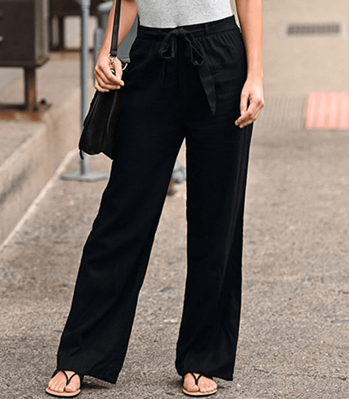 Daniela | Pantalón de Relax Mujer con Cordón y Cintura Elástica
