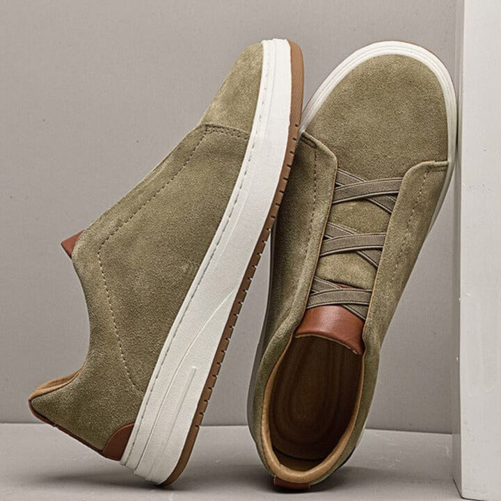 Sebastien | Izsmalcināts Zamšādas Sneakers