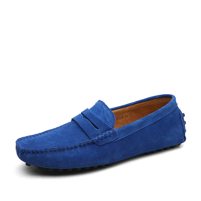 Ikdienas zamšādas loaferi