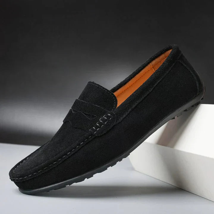 Lorenzo zamšādas Loafers