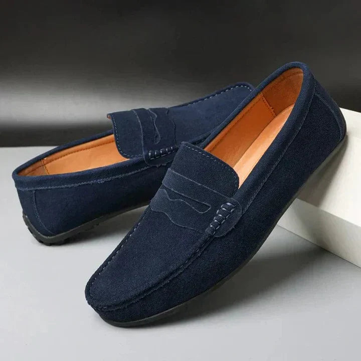 Lorenzo zamšādas Loafers