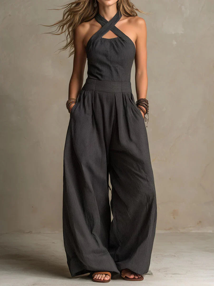 Marta | Mono Elegante Escote Cruzado