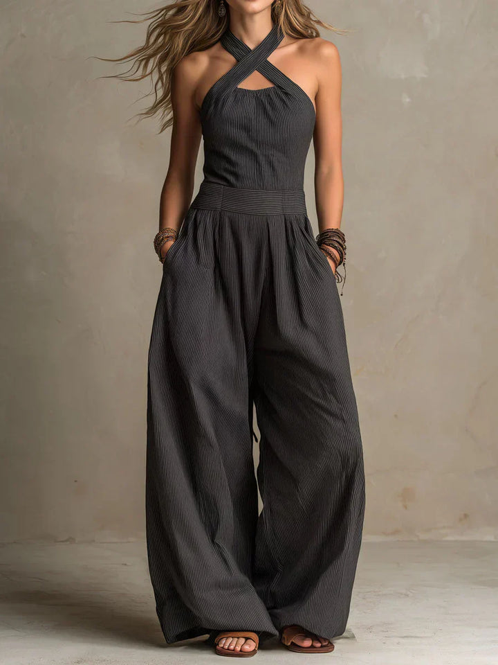 Marta | Mono Elegante Escote Cruzado