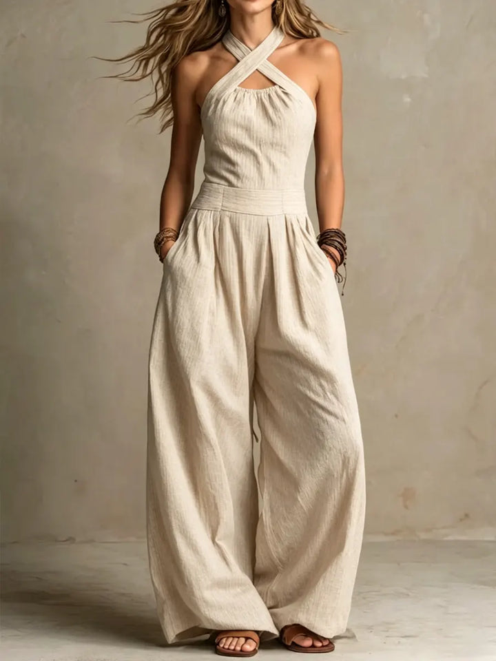 Marta | Mono Elegante Escote Cruzado