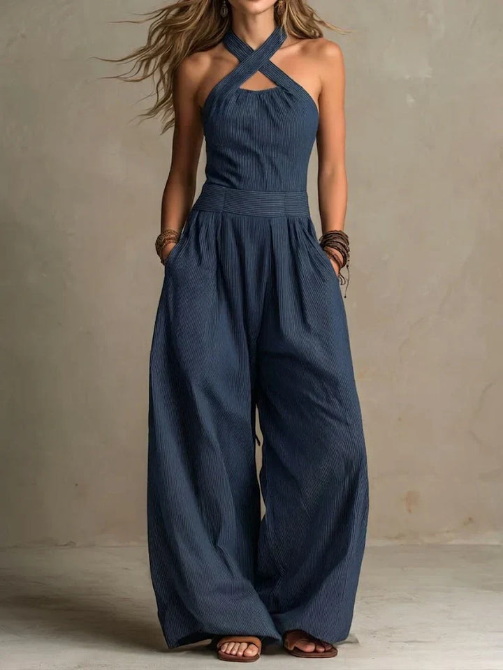 Marta | Mono Elegante Escote Cruzado