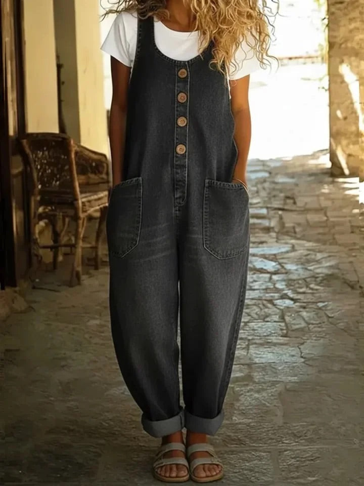 Sofija - Vintage mazgāti kokvilnas džinsi