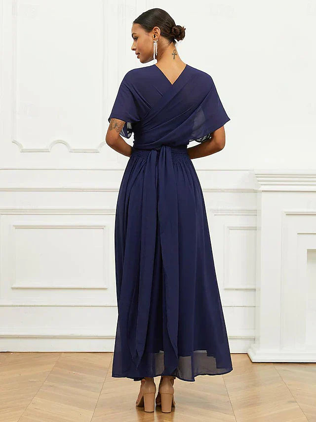 Helena | Vestido Helena Midi Formal con Escote en V